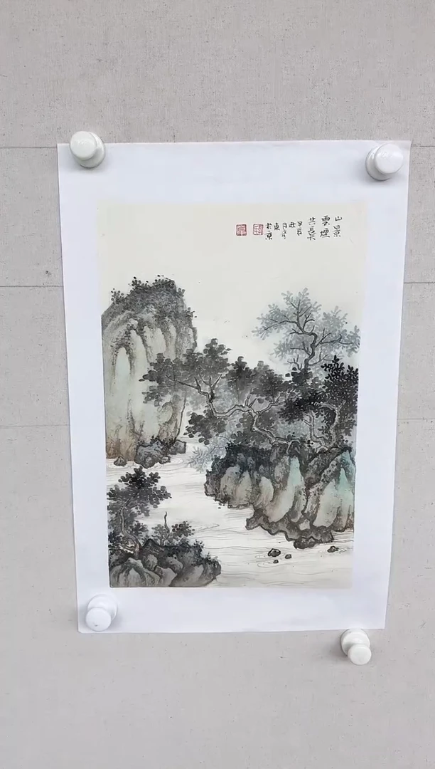 【闪购商品】国画高炳山艺术——郭老师绘画作品