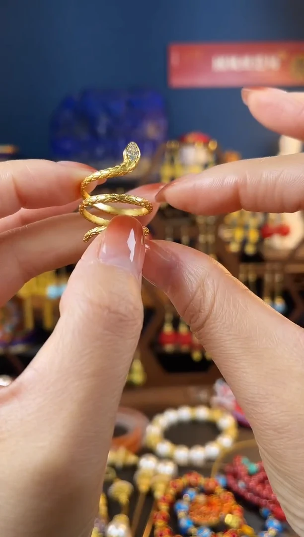 【闪购商品】407号珐琅景泰蓝戒指