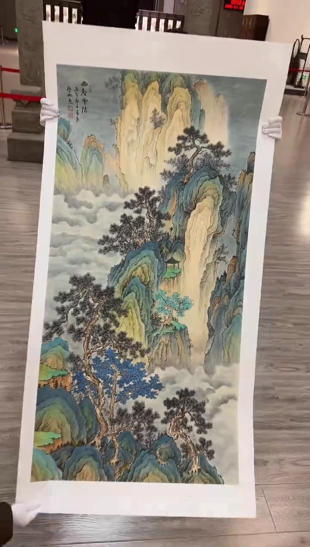 国画50赵隆轩美术馆李庆兴老师作品