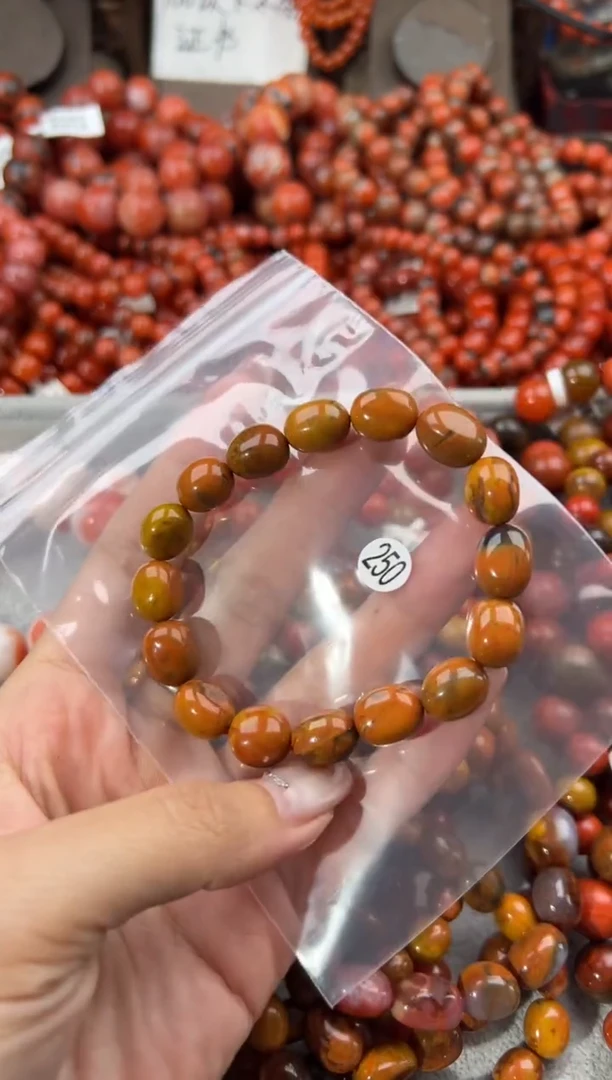 未镶嵌手串南红玛瑙9+