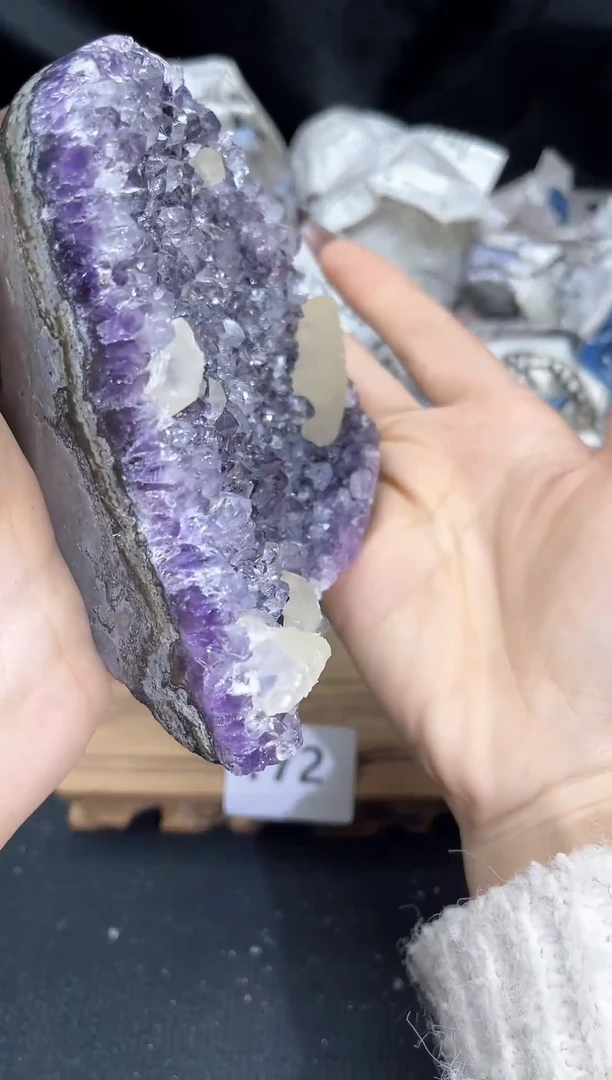 【闪购商品】紫晶1未镶嵌172号摆件