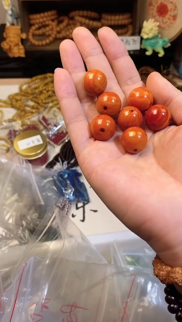 【闪购商品】查罗石战国红未镶嵌卡20圆珠拍1发2