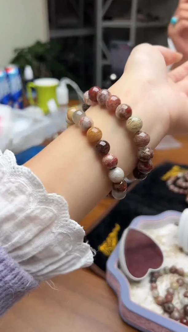 未镶嵌手链水晶四季幽灵千层 卡9-10mm 多样性发一
