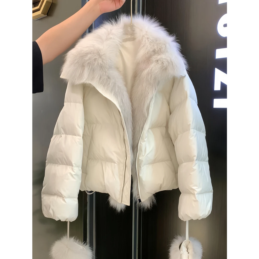 2025女装冬季新款韩系独特超好看今年流行设计感百搭短款棉服外套