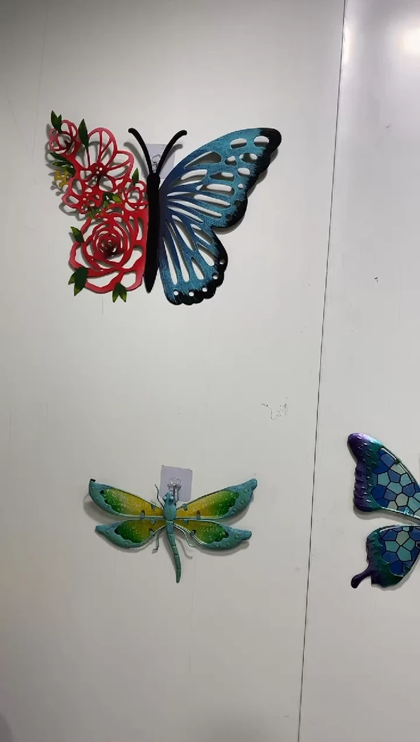 合成树脂蝴蝶摆件户外花园