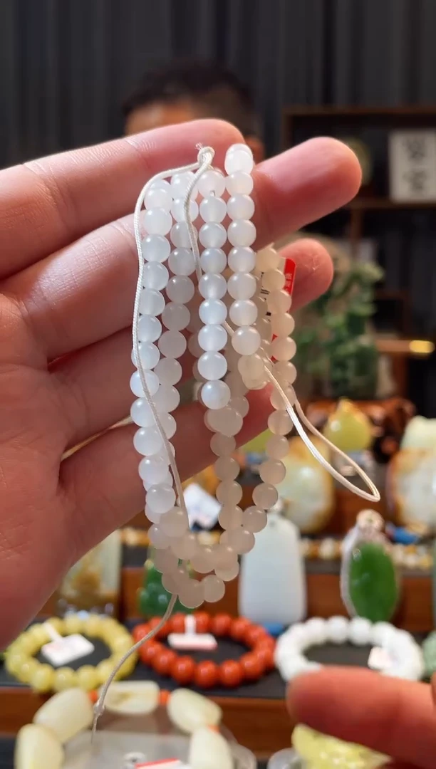 和田玉未镶嵌吊坠(不含链)链子卡5+