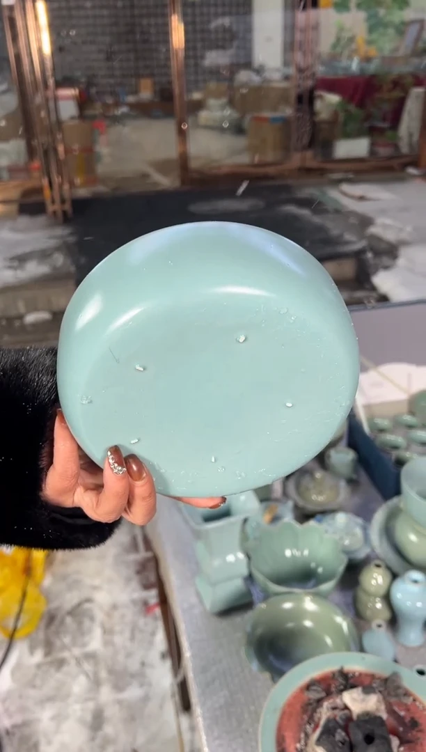 瓷片原产地原矿釉汝瓷