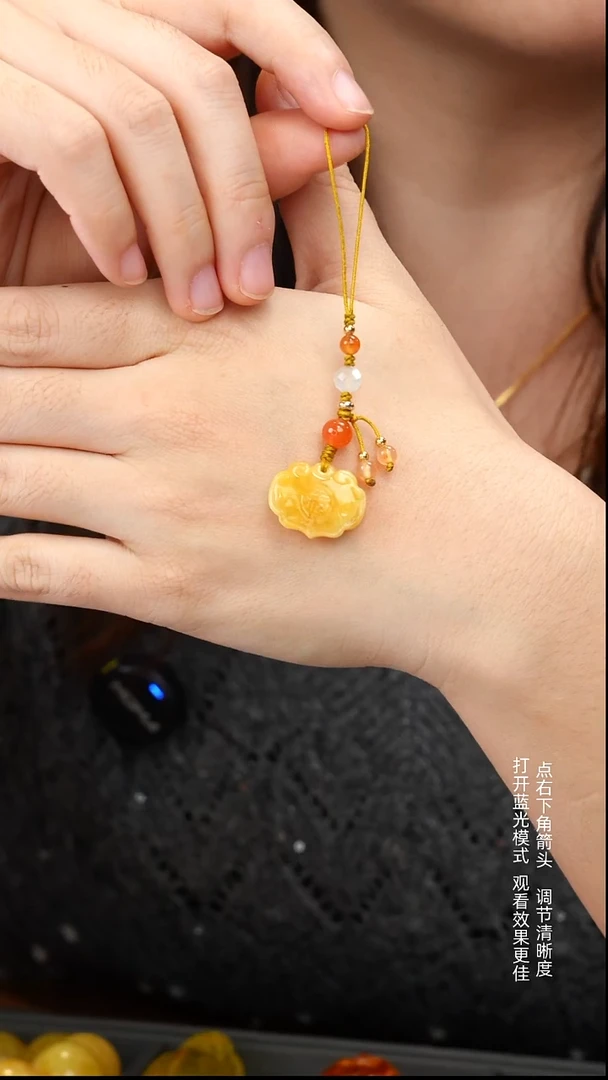 蜜蜡颈饰未镶嵌1111111