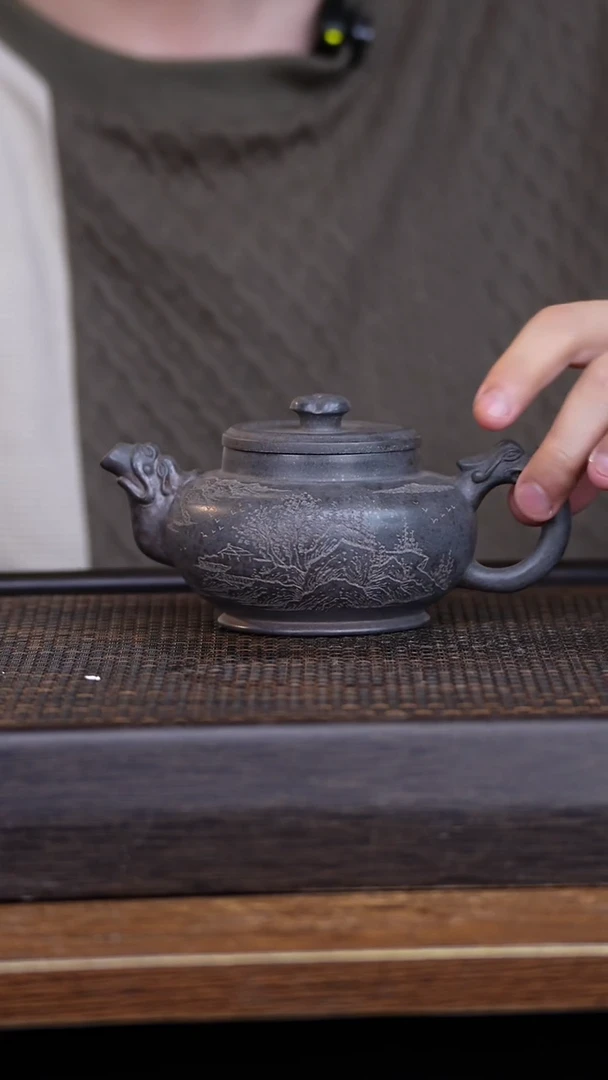 茶壶紫砂宜兴手工原矿紫砂壶001