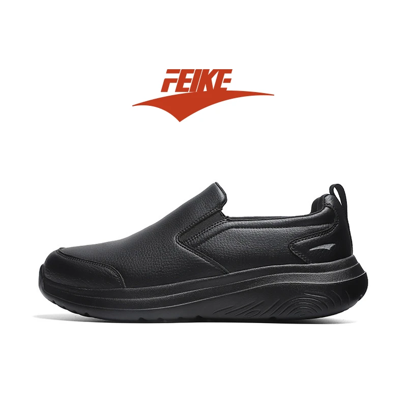 菲克休闲皮鞋夏季新款时尚商务男士一脚蹬轻便防滑舒适轻便软底鞋