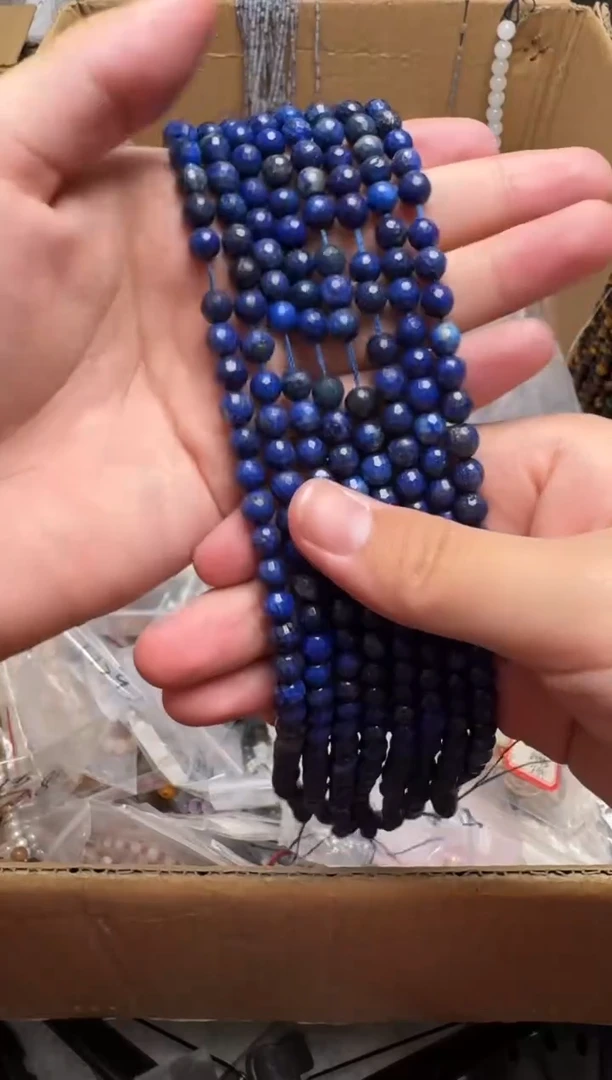 合金青金石手链上