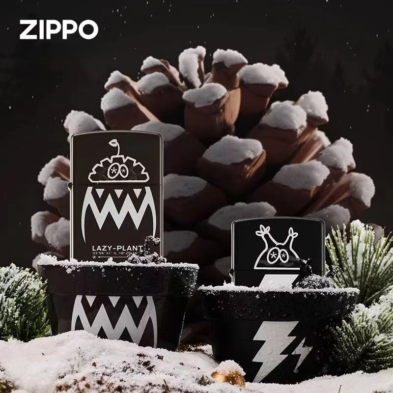 ZIPPO打火机龟甲龙官方正品防风煤油礼盒装原装520可爱摆件TCJ1
