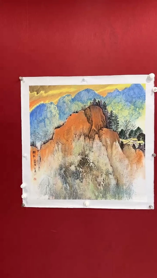 国画蔡云飞老师画作