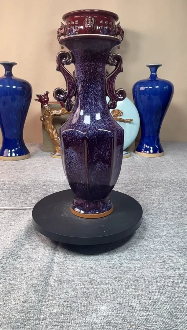 摆件神垕钧瓷收藏工艺品