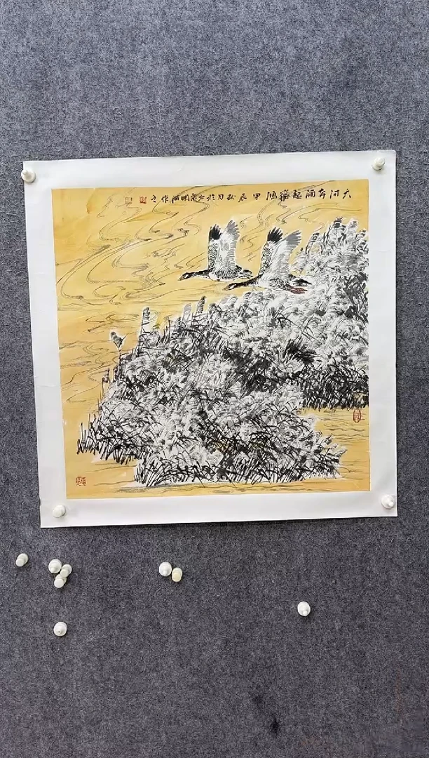 国画ST-ZMH老师花鸟作品