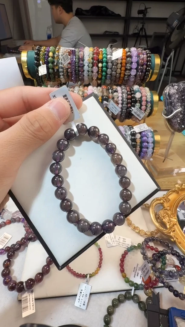 手链堇青石未镶嵌晶0642 约9mm