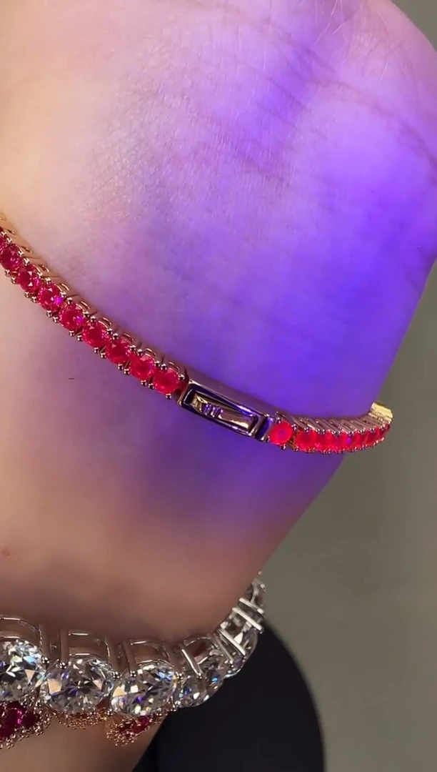 主播定制链接红色手链