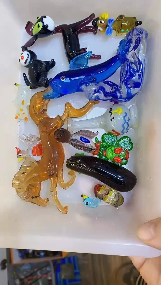 【闪购商品】琉璃手工艺品微瑕12件（暇品不退换）