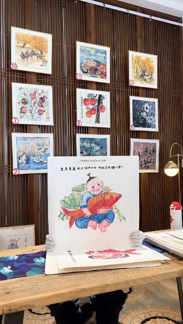版画版画耿玉琨名章限量版画S