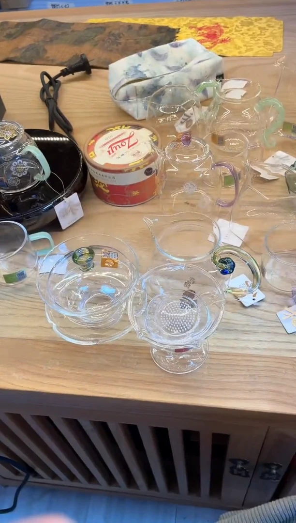 傲***校禾器/浮莲茶海/迷翠+禾器/沁莲盖碗/迷翠+观山茶漏