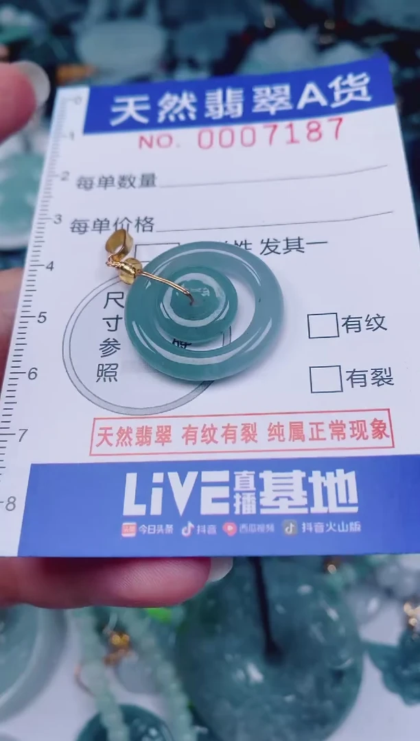 颈饰未镶嵌翡翠00007187