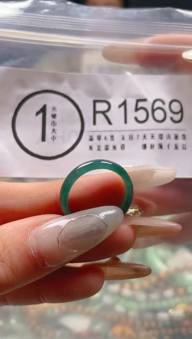 【闪购商品】翡翠颈饰未镶嵌17-18/R/翡翠A货一图一物