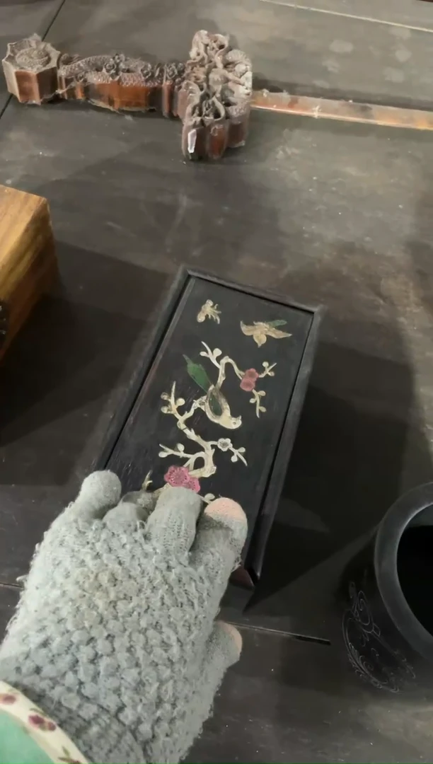 黑酸枝木类成套家具微州旧藏