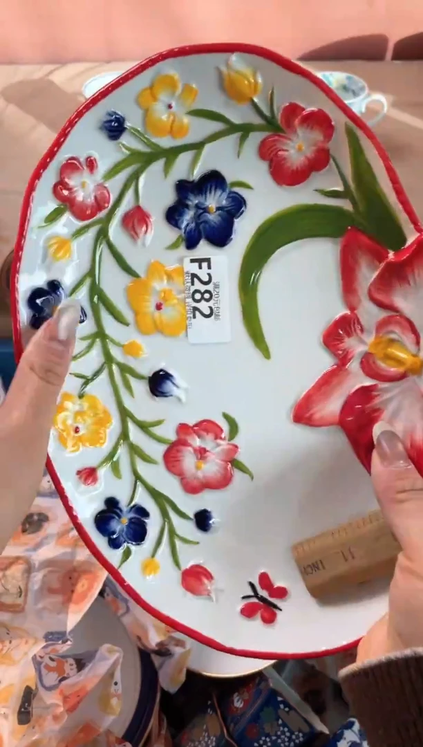 瓷片肉*头瓷器瓷器F282