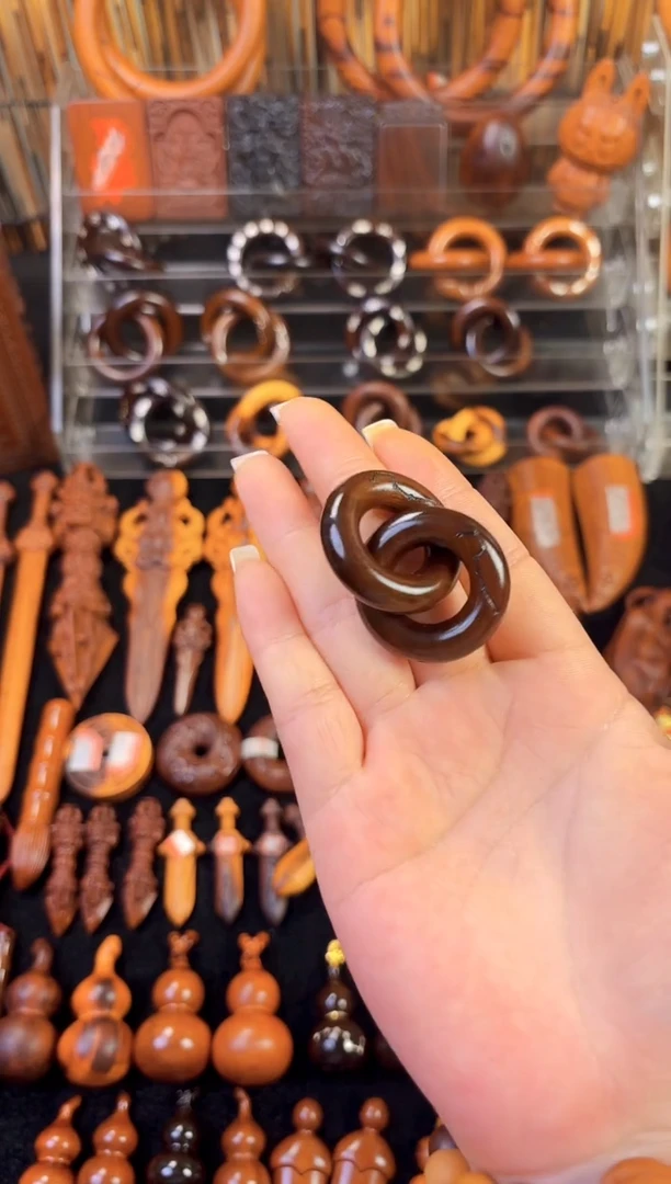 雷枣木玉化乾坤圈1.6