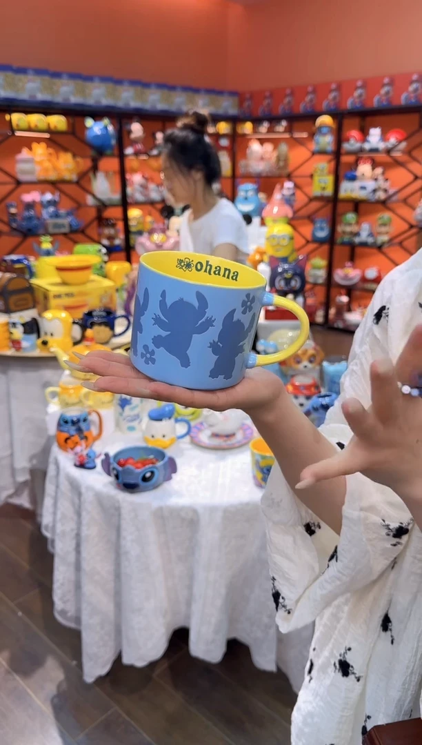 瓷片@@陶瓷杯史迪仔杯子