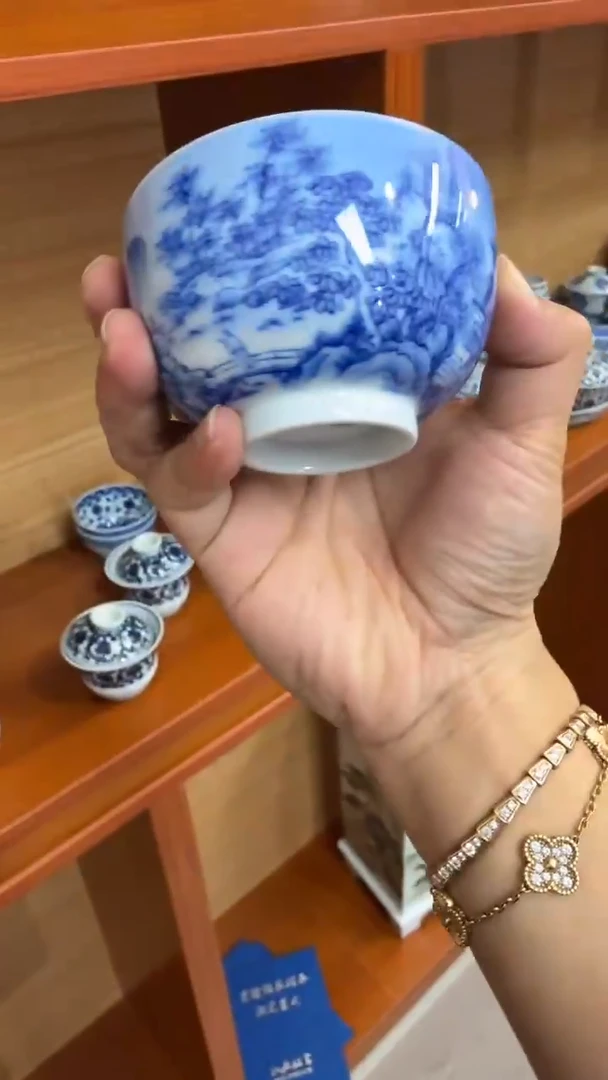 瓷片Y532家庭瓷器日用摆件