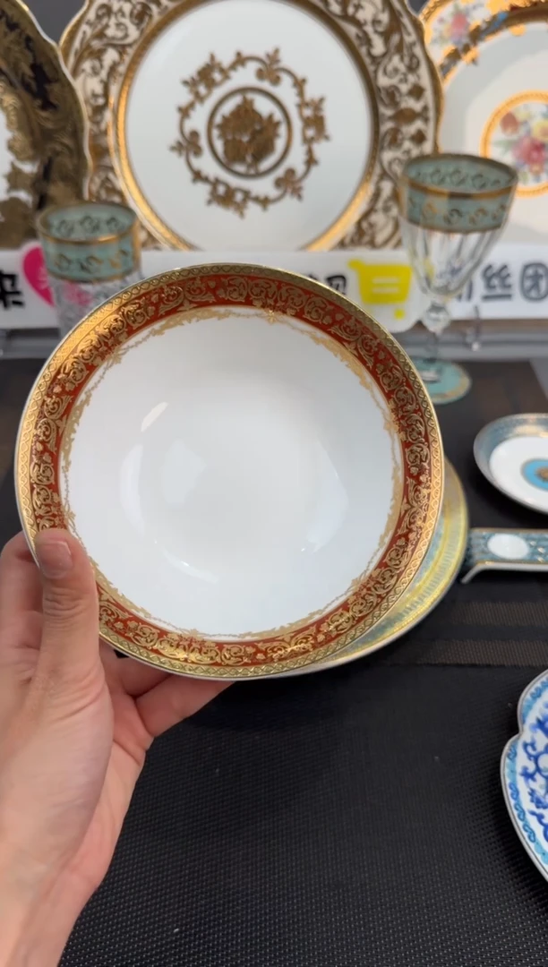 【闪购商品】瓷片6英寸水果碗 福利款 微瑕