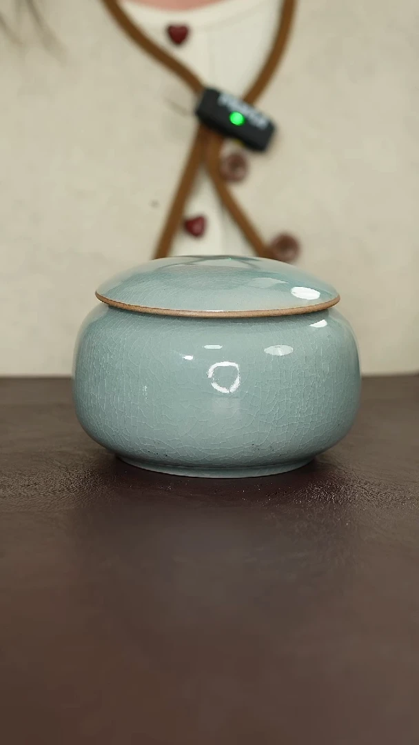 摆件瓷原矿原釉汝宋汝瓷