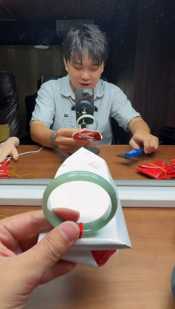 未镶嵌定制翡翠5034毛货不退不换  56圈