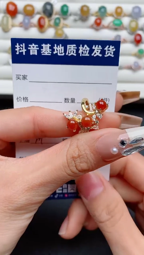 【闪购商品】翡翠戒指银S925镶嵌...........