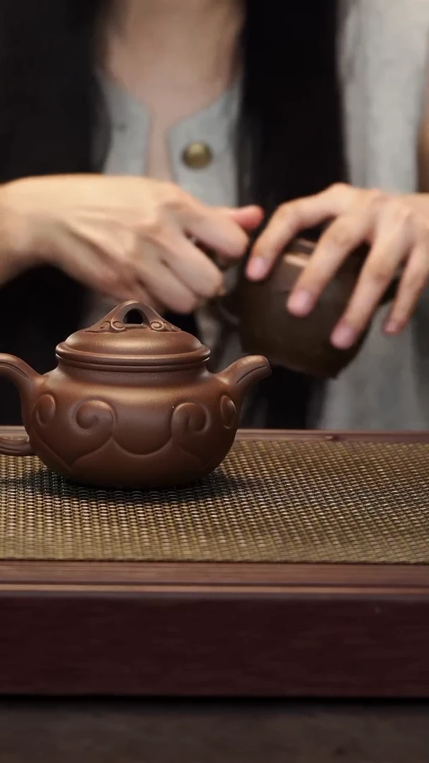 茶壶紫砂【润石堂】全手工精品