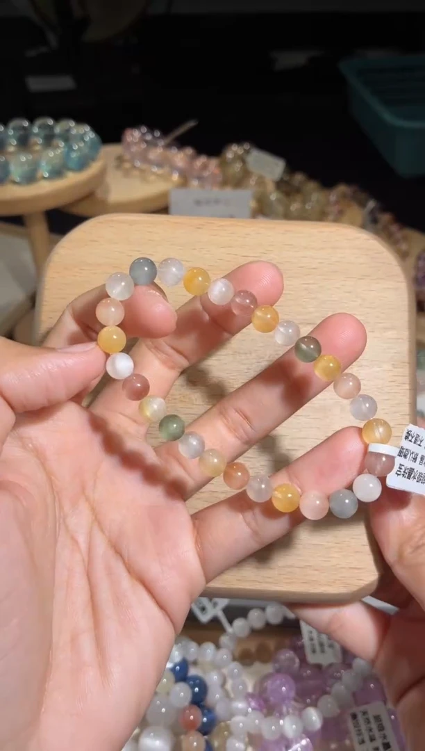 未镶嵌手链水晶87号多样性发一V 6+