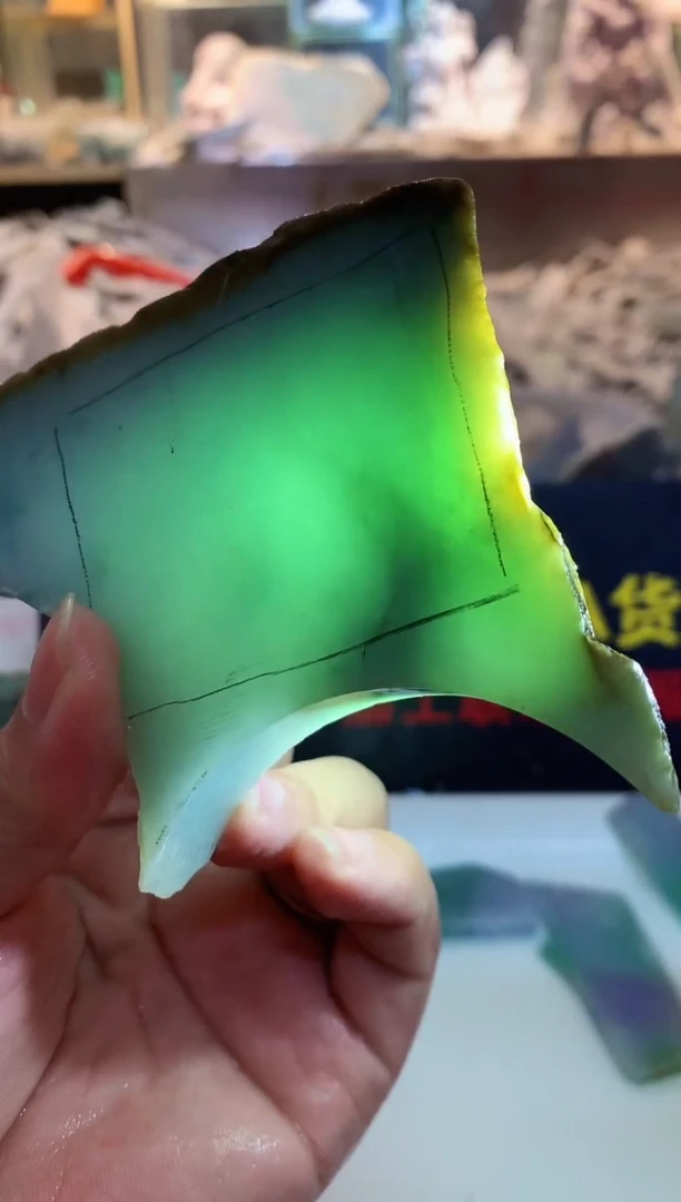 裸石翡翠0朱0翡翠珠宝406