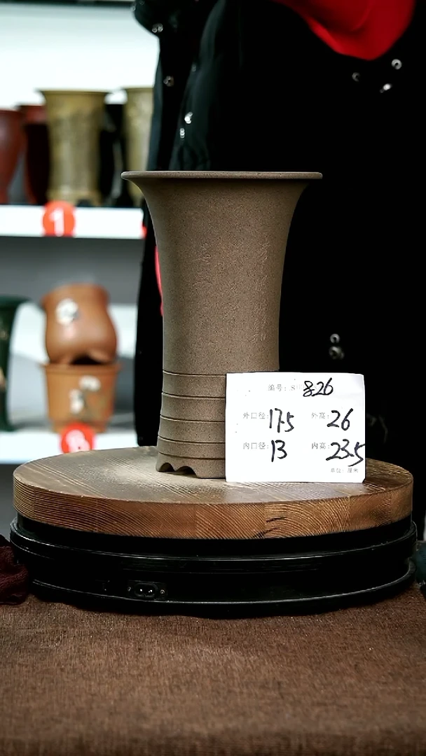 【闪购商品】紫砂花盆826宜兴紫砂花盆
