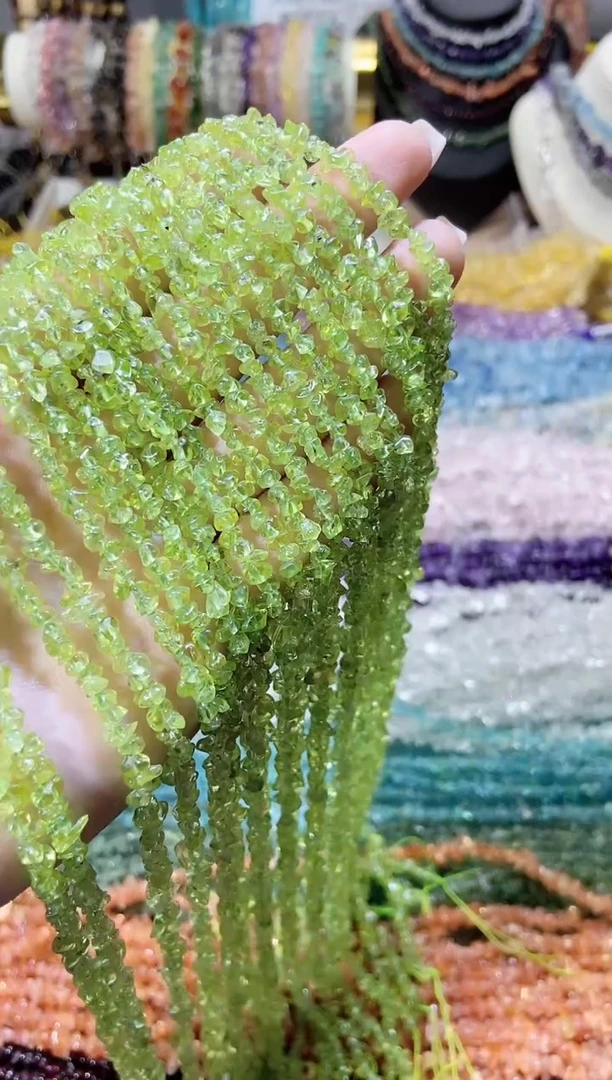 未镶嵌珠宝半成品水晶橄榄