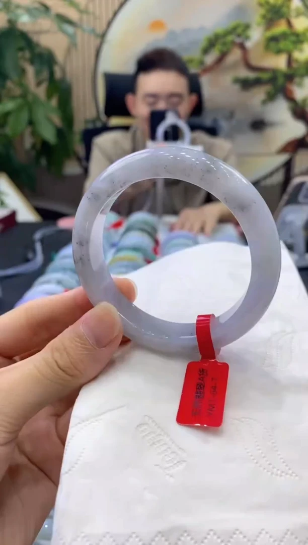 未镶嵌手镯翡翠48754