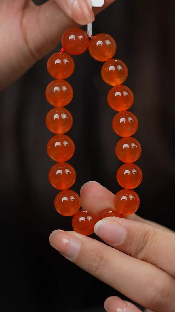 未镶嵌D35（多样性发一件）南红玛瑙手串