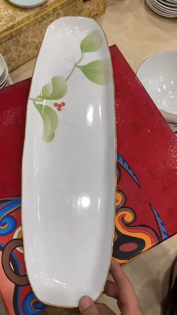 天**彩43尺码湖南醴陵釉下五彩陶瓷