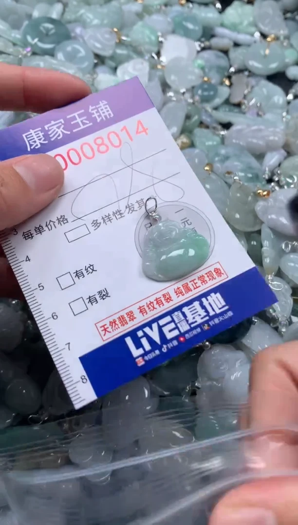 颈饰未镶嵌翡翠8014