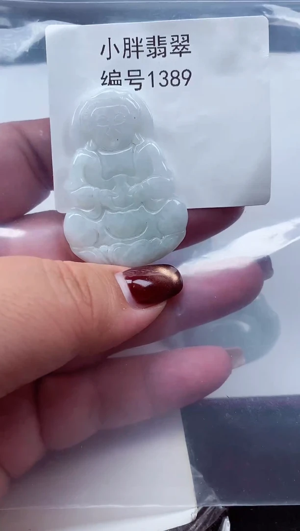 颈饰未镶嵌翡翠缅甸天然A货翡翠1389