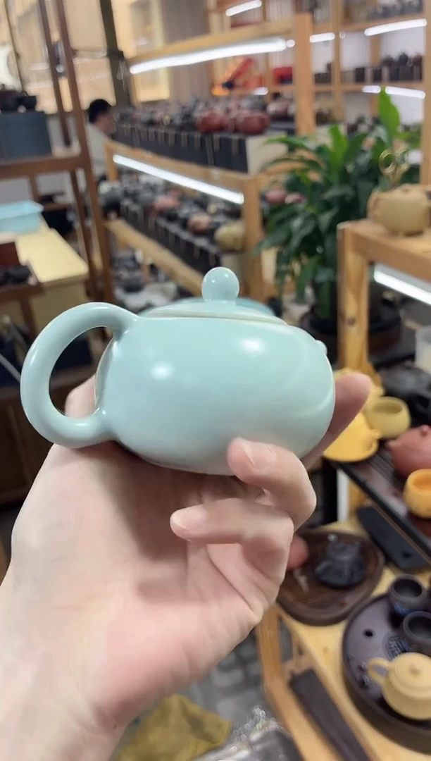 瓷片汝窑西施壶1