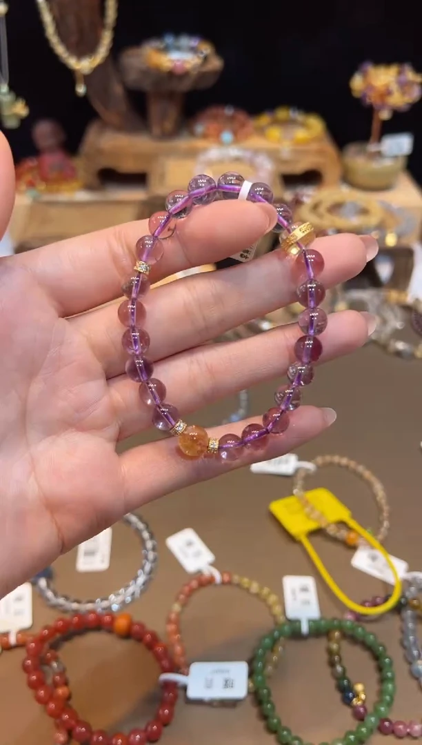 水晶手链未镶嵌手饰@@F5112