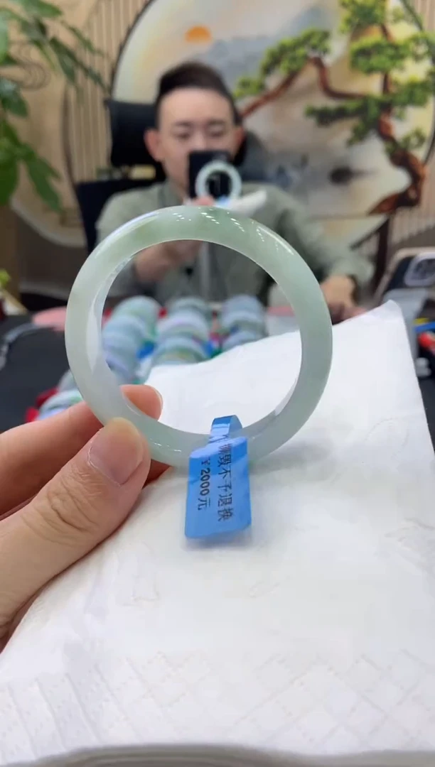 未镶嵌手镯翡翠5012