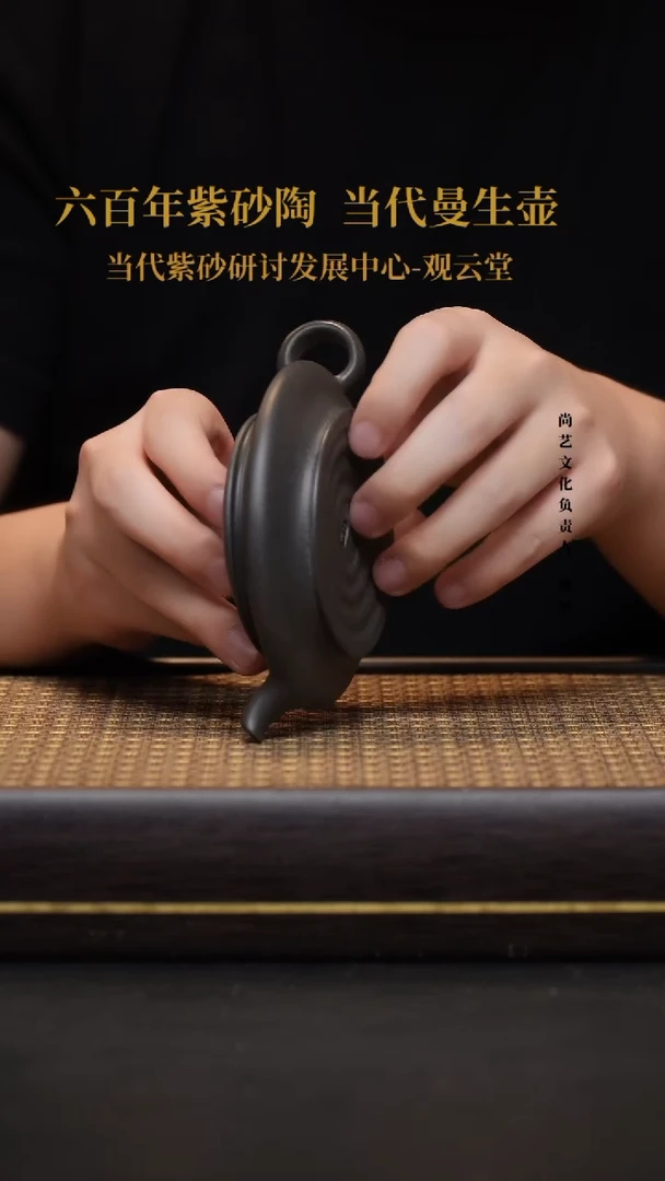 茶壶紫砂宜兴紫砂壶虚扁