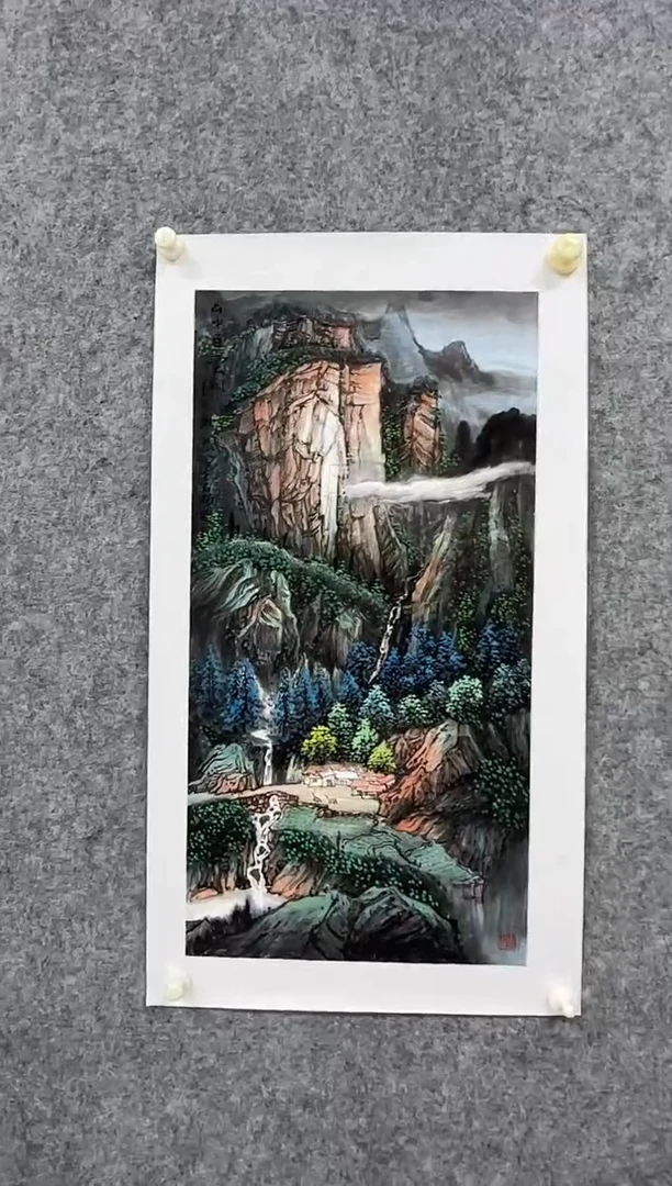 国画ST-LZZ老师绘画作品